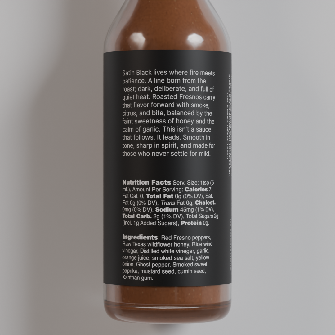 Satin Black Roasted Fresno